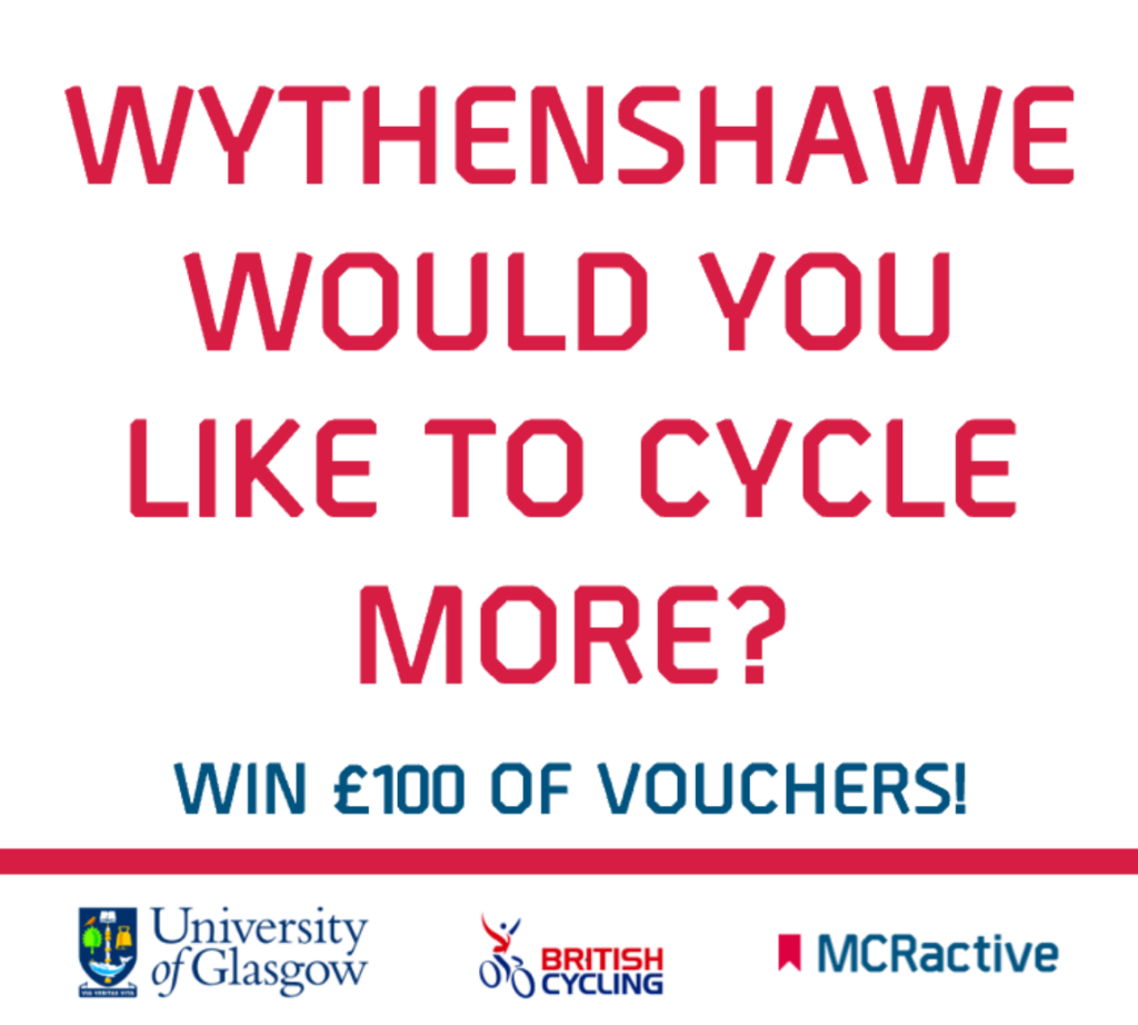 Wythenshawe poster for potentialprize of £100