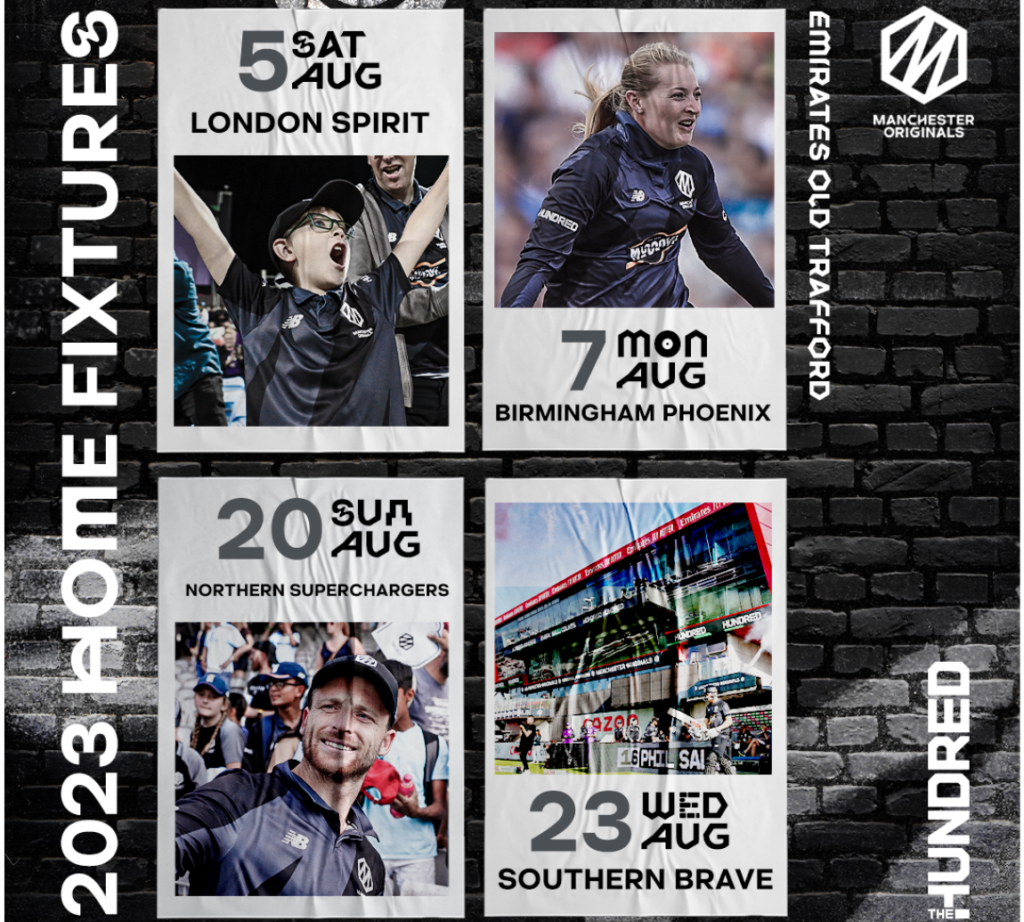 The Hundred fixtures poster