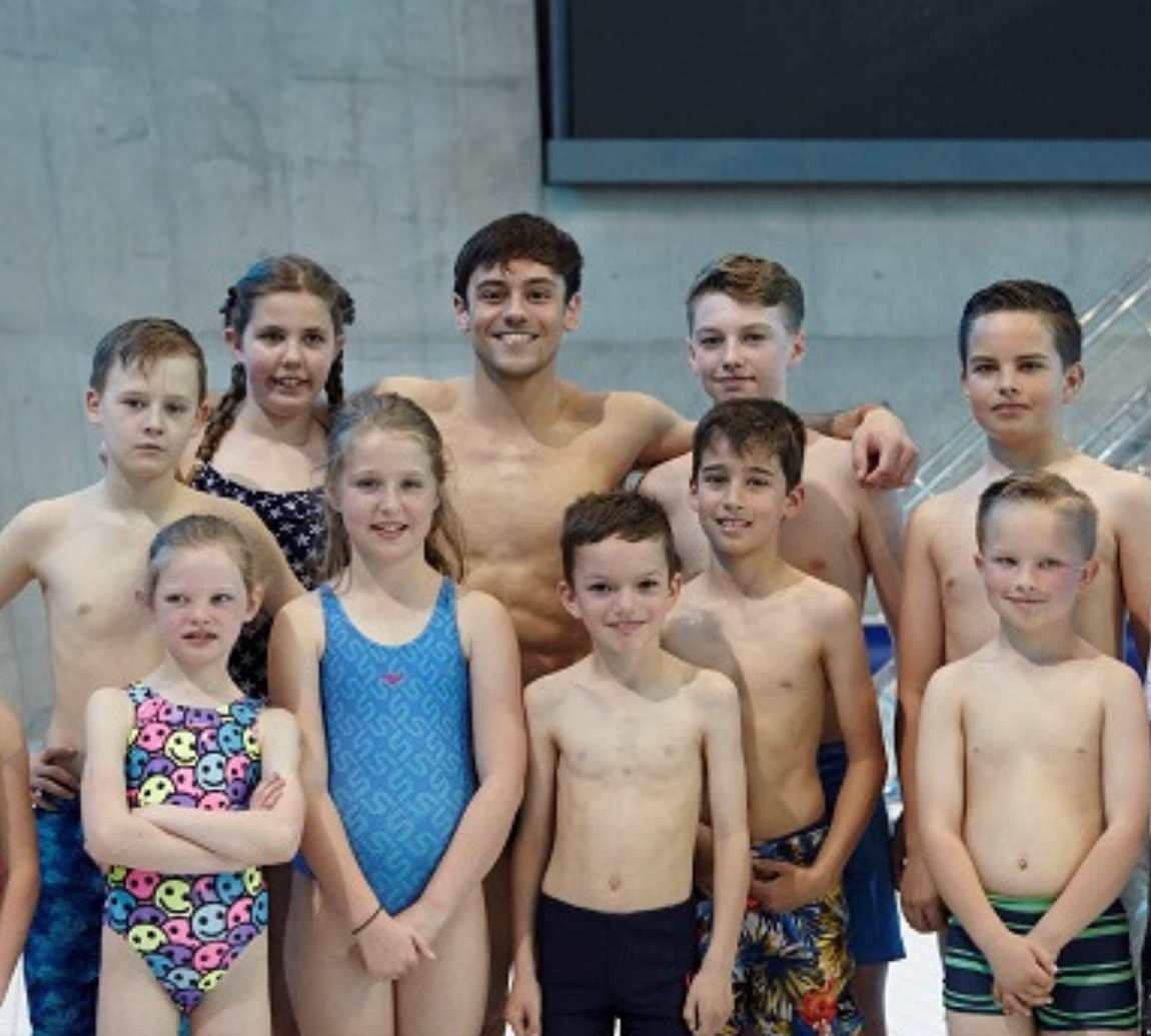 group of swimmer