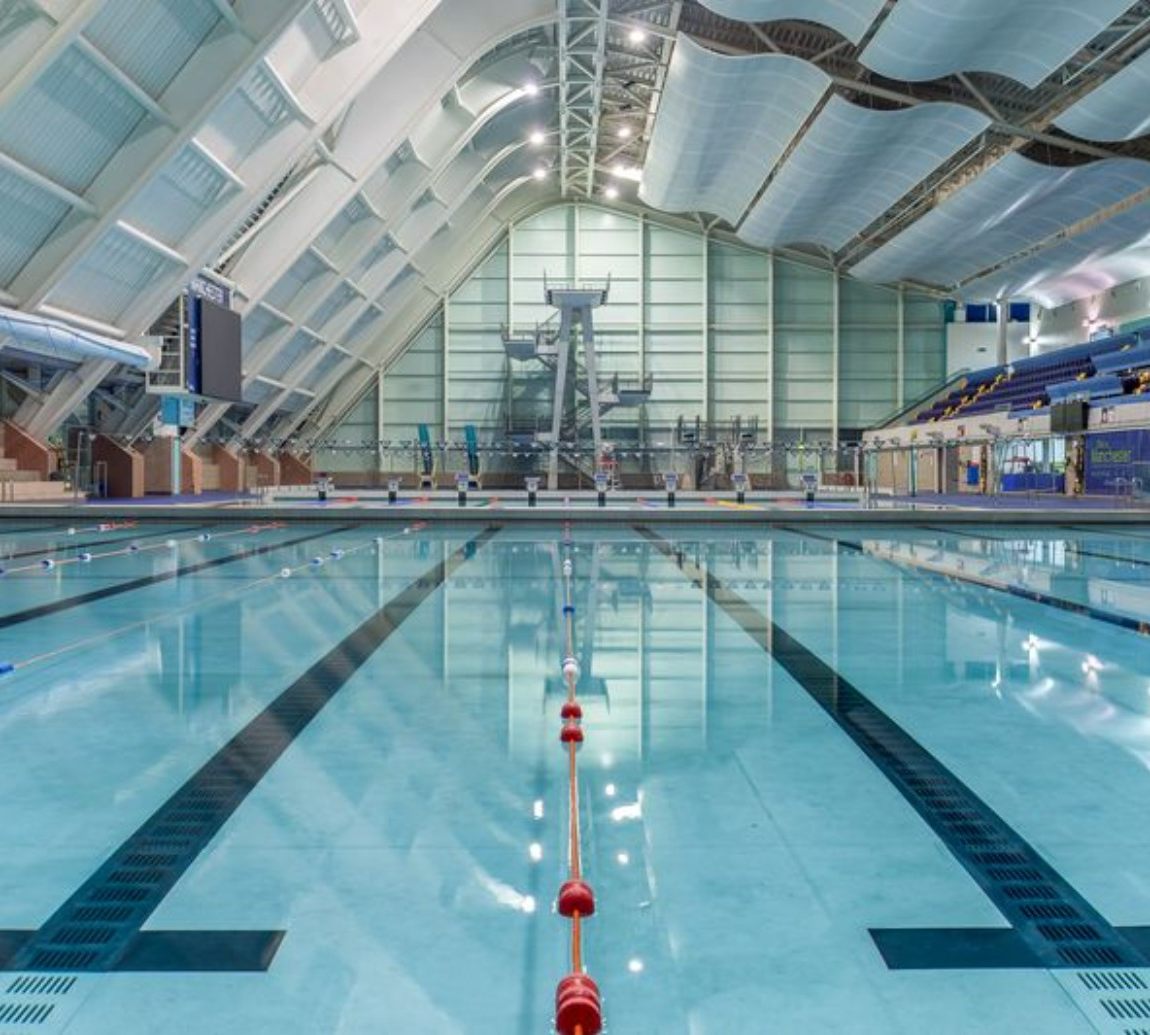 Large swimming pool