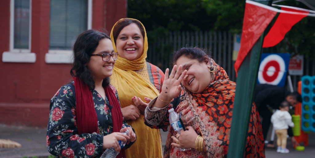 A Group of women smiling
