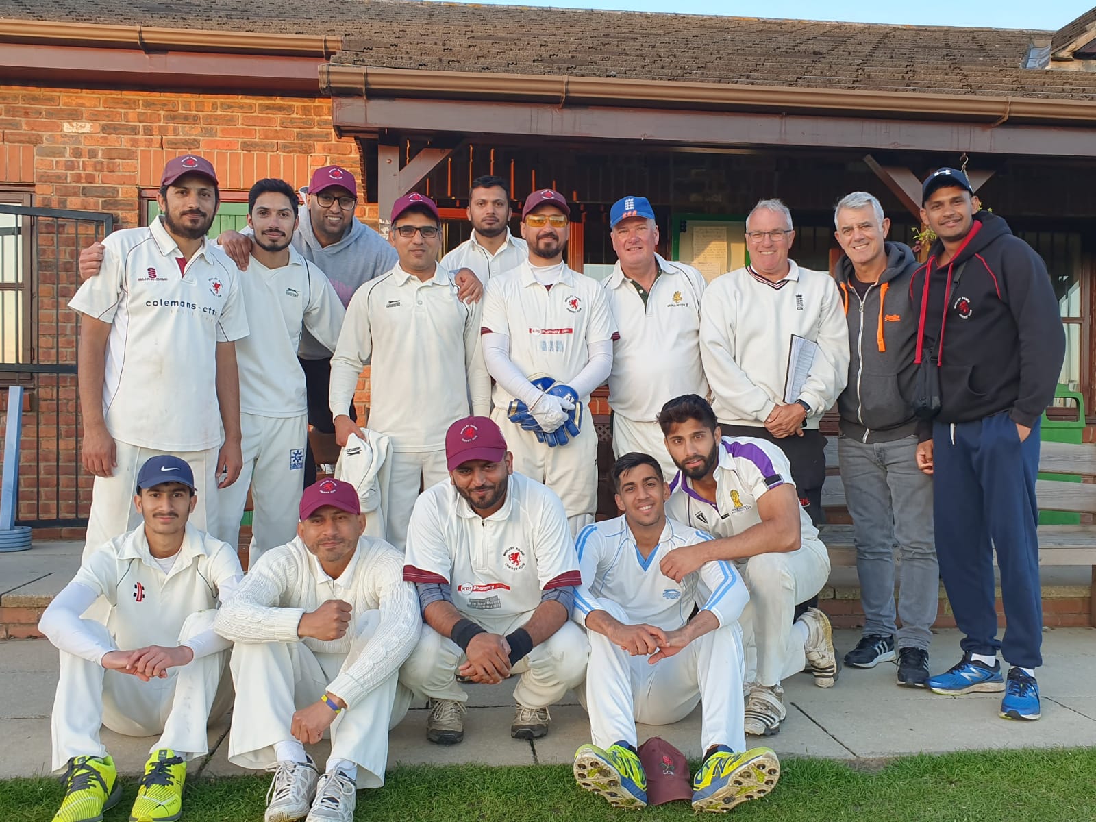 Whalley Range CC Midweek XI Cup Winning Squad